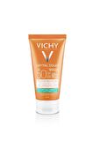 Vichy Ideal Soleil 50 Faktör Yaşlanma Karşıtı Karma-Yağlı Ciltler İçin Renksiz Yüz Güneş Koruyucu Krem 50 ml