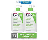 Cerave Hydrating Cleanser Nemlendiren Temizleyici 473 ml 2 Adet