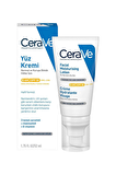 CeraVe Facial Moisturising 50 Faktör Nemlendirici Tüm Cilt Tipleri İçin Renksiz Güneş Koruyucu Losyon 52 ml