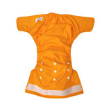 BEZHANE Baby YBB Yıkanabilir Bebek Bezi Cepli Turuncu Renk Cırt Cırtlı(8kg-18kg)