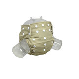 BEZHANE Baby YBB Yıkanabilir Bebek Bezi Cepli Haki Renk Çıt Çıtlı(8kg-18kg)