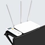 Coofbe Katlanabilir Monitör TV Üstü Stand Modem Standı Tv Organizeri Monitor Tv Üstü Stand Tutucu