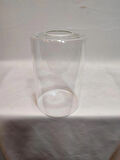 SİLİNDİR AVİZE CAMI.DÜZ ŞEFFAF RENKTE(Normal ampule göre)(E.27)Çap:10.00cm-h:15.00cm