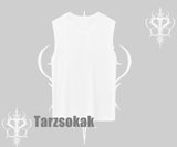 Catspirit Sunday Brave Feline Yazılı Kedi Baskılı Kolsuz Tshirt