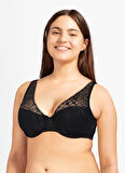 Chantelle Siyah Balenli Sütyen C15F70