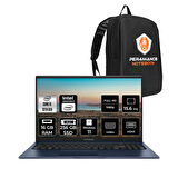 ASUS Vivobook 15 X1504VA i5 1334U 16GB RAM 256GB SSD 15.6'' FHD W11HOME NJ2011 & PER4 ÇANTA
