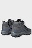 Unısex Soğuk Geçirmez Fermuarlı Trekking & Outdoor Bot FÜME