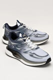 Erkek Günlük Koşu Yürüyüş Spor Ayakkabı LACİVERT - BEYAZ