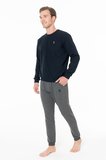 U.s Polo Assn. Erkek Uzun Kollu Bisiklet Yaka Paçası Bantlı Rahat Ev Giyim S26995