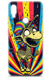 Xiaomi Redmi Note 7 Pro uyumlu Renkler 18 HD Kapak Zombie Zebra Renk