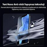 Coofbe 0.3mm Parmak İzi Bırakmaz Alümina Privacy İphone 15 Plus Hayalet Ekran Koruyucu Full Kaplama