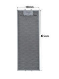 HNT61310X Aspiratör Davlumbaz İçin Alüminyum Filtre 130x475 mm Class