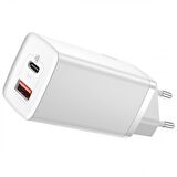 Baseus Type-C 65 Watt Hızlı Şarj Aleti Beyaz
