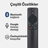 Coofbe Xiaomi Mi TV Stick Uyumlu KumadaNetflix Prime Tuşlu Xiaomi Mi TV Stick Uyumlu Kumanda TV Box Uyumlu Uzaktan kumanda