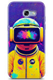 Samsung Galaxy A5 2017 uyumlu Renkler 4 Koruyucu Sarı Astronot
