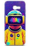 Samsung Galaxy A5 2017 uyumlu Renkler 4 Koruyucu Sarı Astronot