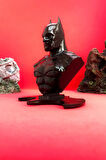 Batman Yarasa Büst 10cm - Siyah