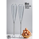Findit Sciacca Mini Çırpıcı Çelik 2 adet