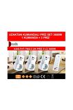 Axis 3'Lü Uzaktan Kumandalı Priz Set 3680 W