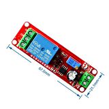 12v Ayarlanabilir Gecikme Zamanlayıcılı Röle Modülü
