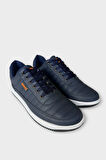 Erkek Ortopedik Günlük Yürüyüş Rahat Spor Ayakkabı  LACİVERT