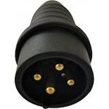 METE EN 4x32A DÜZ ERKEK FİŞ