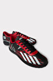Erkek Futbol Halı Saha Ayakkabısı SİYAH - KIRMIZI