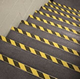 Kaydırmaz Bant 25 mm 15 metre Sarı Siyah renk Yüksek Tutuş Starline Marka  Suya Dayanıklı 