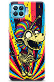 Oppo Reno4 Lite uyumlu Renkler 18 Arka Kapak Zombie Zebra Renk