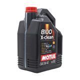 Motul 8100 X-Clean 5W-40 5 Lt Tam Sentetik Motor Yağı