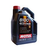 Motul 8100 Eco Clean 0W-30 Technosynthese 5 lt Benzin-Dizel Motor Yağı Üretim:2022 