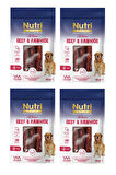 Nutri Canin Rawhide Sığır Etli Köpek Ödülü 80 Gr. X 4 Adet