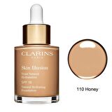 Clarins Skin Illusion Natural Hydrating Foundation 110 Honey Serum Fondöten