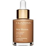 Clarins Skin Illusion Natural Hydrating Foundation 30 ml Fondöten 112.3 Sandalwood