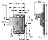 Southco Grabber kilit. Entegre mikro switch’li. Çekme ile açılır. Çekmece Gücü 2,3KG
