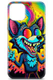 Apple iPhone 11 Pro Max uyumlu Renkler 16 HD Desenli Renkli Kurt Vector
