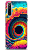 Realme 6 uyumlu Renkler 12 HD Ultra Renk Sarmal Mavi