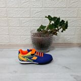 MPone 1368 Mavi-Turuncu Erkek Çocuk Halısaha Futbol Ayakkabı