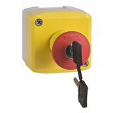 KİLİTLİ ACİL STOP BUTONU KUTUSU 1NA+1NK-XALK188E