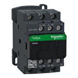 Schneider LC1D12Q7 TeSys D kontaktör - 3P(3 NA) - AC-3 - <= 440 V 12 A - 380 V AC bobin 