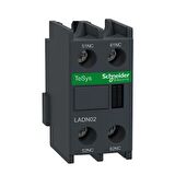 Schneider LADN02, 2NK, Yardımcı Kontak Blok, Üste Geçmeli, LC1D, CAD ve LC1F Serisi Kontaktörler İçin Uygun