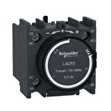 Schneider LADT0, 0.1-3 sn, Çekmede Gecikmeli Pnömatik Zaman Rölesi, LC1D, LC1F ve CAD Serisi Kontaktörlere Uyumlu