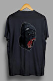 King Kong - Üniseks Oversize Dijital Baskılı T-shirt