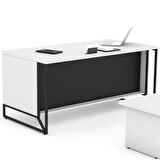 Luban 120 Ofis Çalışma Masası-Beyaz