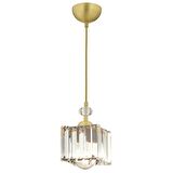 Brandy Eskitme Tekli Kristalli Taşlı Modern Tasarım Kristal Salon Avize