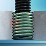 V-Coil M9x1.5 Helicoil Yay 2.5D (Yay Kapalı Uzunluğu 18mm) - 100 Adet