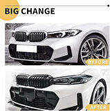 Bmw 3 serisi G20 Lci ön panjur böbrek 2023+ Sonrası Uyumlu