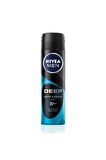 Nivea Men Erkek Sprey Deodorant Deep Beat 150ml,72 Saat Anti-perspirant Koruma