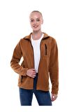 Genius Kadın Polar Tam Fermuarlı Outdoor 3 Cepli Spor Polar Ceket
