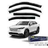 Honda HR V Niken Kromlu Cam Rüzgarlığı 4lü Set 2022 2023